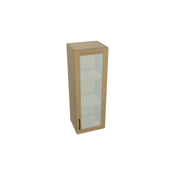 Chelsea Glass Door Wall Cabinet Kit - 15”x 42” X 13”