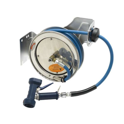 T&S Brass B-7112-02 Hose Reel Open