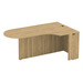 PL133R 71" BULLET DESK W/CORNER EXTENSION- RIGHT- Aspen