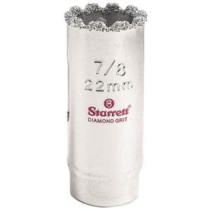 STARRETT KD0078-N 7/8'' (22mm) Diamond Grit Hole Saw