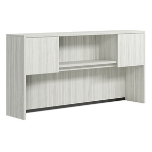 CLAHU1001- Hutch with 2 Laminate Doors- Silver Birch