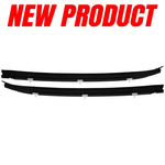 Window Felt Outer Beltline Weatherstrips - Rear