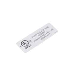 Tennant/Nobles - 4214034 - Label, Ul [T16 Amr] (Replaces Tennant 1255916)