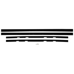 Window Felt Beltline Weatherstrips