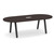 8' Signature Racetrack Conference Table with Metal VA Legs - Espresso Top, Black Base