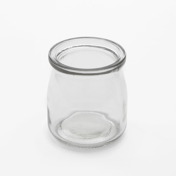 Round Glass Jars & Lids