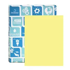 8.5 X 11 65 LB CANARY EARTHCHOICE OPAQUE COVER PAPER, 82479, 250/RM