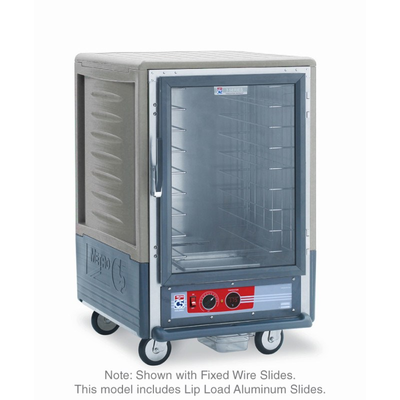 Metro C535-HLFC-L-GY C5 3 Series Low Wattage Heated Holding Cabinet