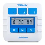 Traceable Calibrated Single-Display Triple-Event Lab Digital Timer