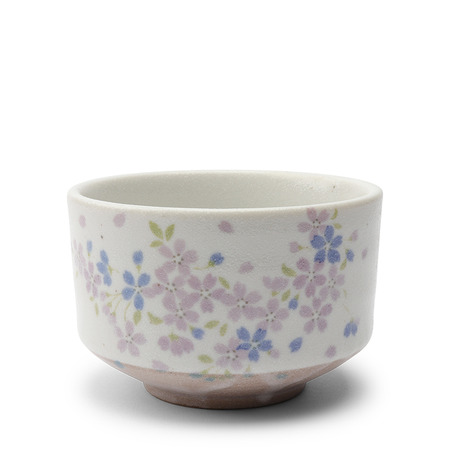 Matcha Bowl Peach Blossoms