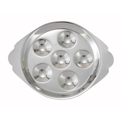 Winco SND-6 6-Hole Snail Dish