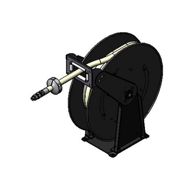T&S Brass B-7245 Hose Reel System Open