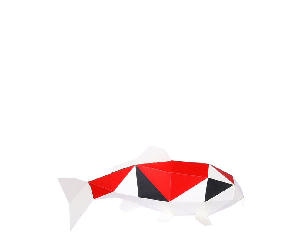 Paper Craft Koi Carp S 16cm 