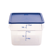 FSE 373-FC12C Food Container 12 Qt. Square Clear NSF
