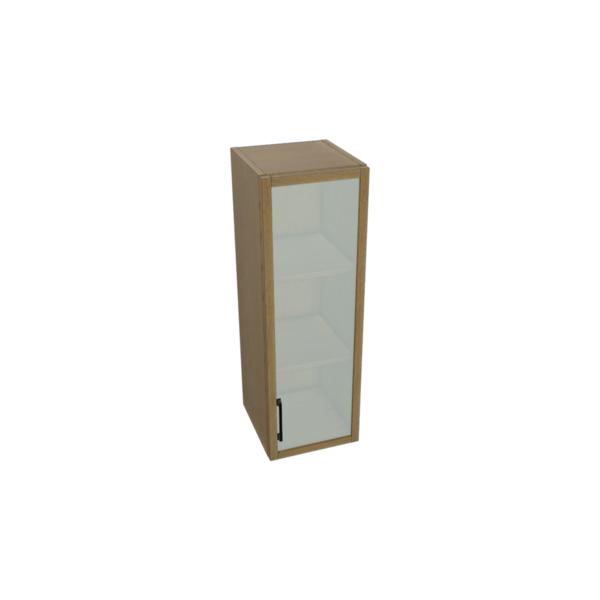 Belmont Glass Door Wall Cabinet Kit - 12”x 36” X 13”