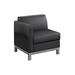 9994R CLUB CHAIR W/LEFT ARM-BLKU164