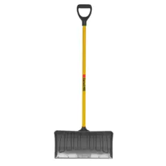 Garant Snow Pusher Poly Blade With Steel Wear Strip and Fibreglass Handle