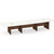 16' Classic Boat Shape Conference Table with Panel Base - White Top, Modern Walnut Base