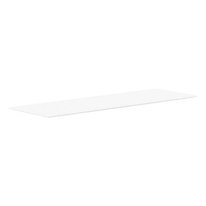 PLBE2472 24X72 BEVEL EDGE RECTANGULAR TOP - White