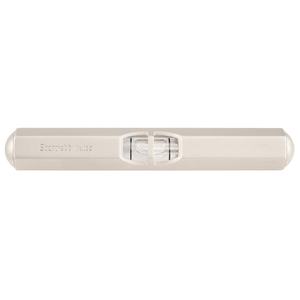 STARRETT 135B Pocket Level with Satin Nickel-Plated Finish