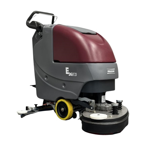 New Minuteman E26 ECO SPORT Disc Brush Automatic Scrubber - Quick Pack - Trojan Batteries