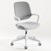 17811 KONFURB NIRO TASK CHAIR - White and Gray