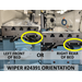 WIPE-TABLE TRAY-DPM5 RIGHT REAR/FRONT LEFT, 24391