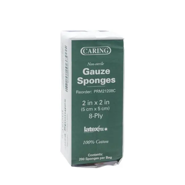 Gauze Sponge 2x2 8ply NS      200/BG  PRM21208C