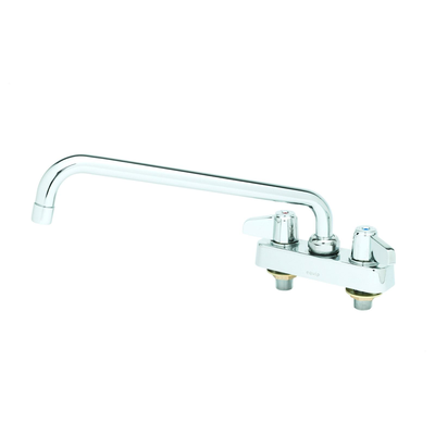T&S Brass 5F-4CLX12 Equip Workboard Faucet 4" C/C Deck Mount