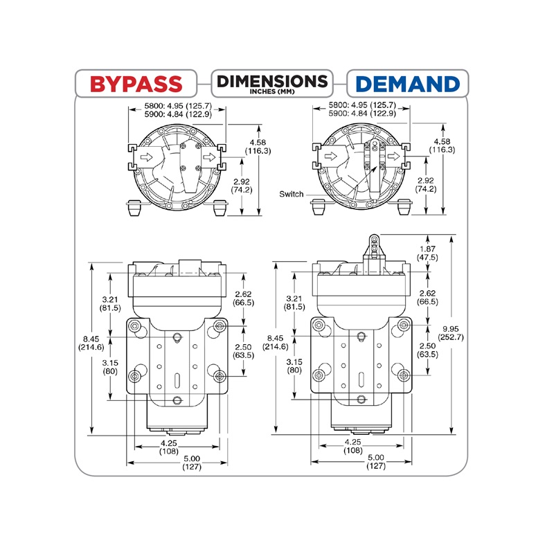 Braber Equipment - Delavan 5850-104C 115V Demand Pump