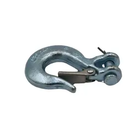 HOOK, SLIP 1/4" PLATED BULK WITH LATCH