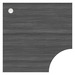 PLT3636 36" x 36" CORNER WORK SURFACE - Coastal Gray