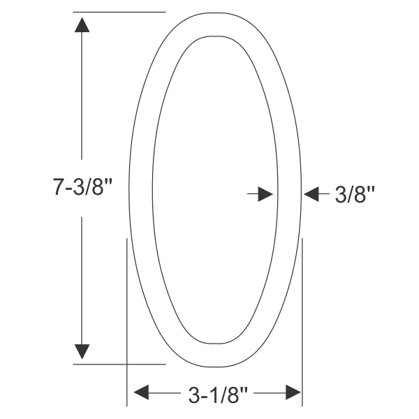 Steele Rubber Products Tail light lens gasket