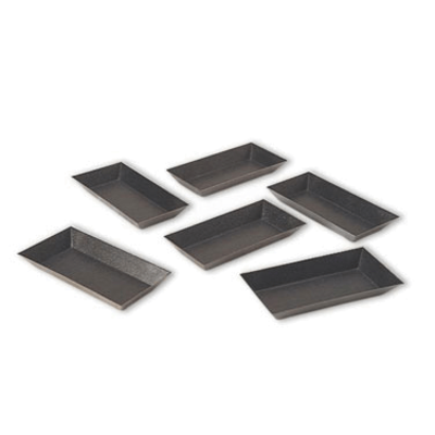 Matfer Bourgeat 331602 3-3/4"L X 1-7/8"W X 7/16"H Exopan Tart Mold