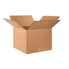 24 X 24 X 18 ECT48 HEAVY DUTY DOUBLE WALL CORRUGATED CARTON, 10/BD