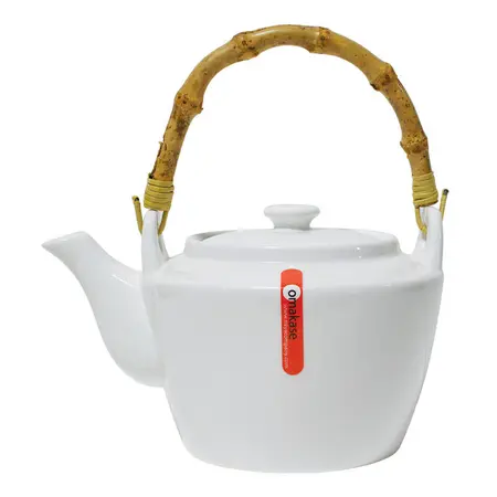 Teapot With Bamboo Handle - 40 Oz.