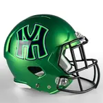 Interlocking Letter Football Helmet Decals