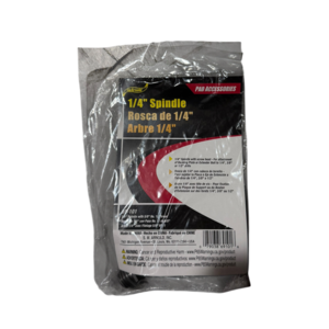 1/4" Spindle with Screw Head