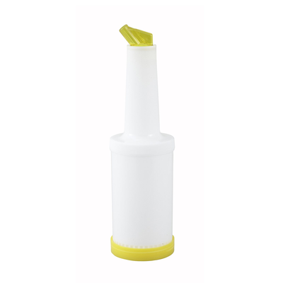 Winco PPB-1Y 1 Qt. Liquor & Juice Multi Pour