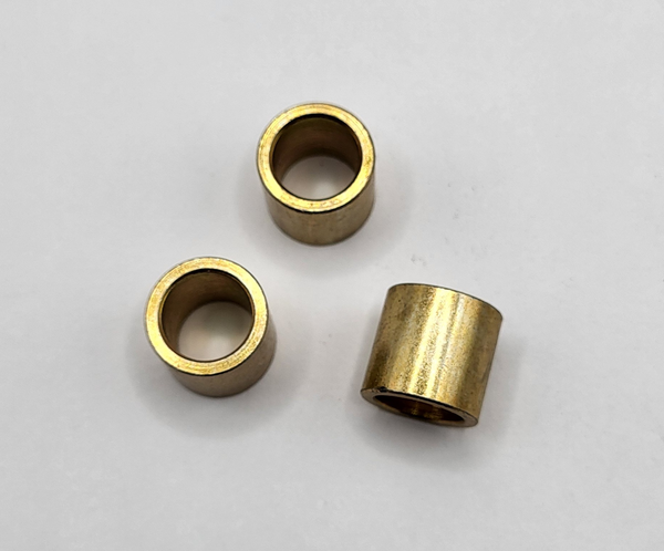11MM X 15MM X 14MM TUBE SPACER 1010 - 1020 STEEL ZINC YELLOW PER PRINT