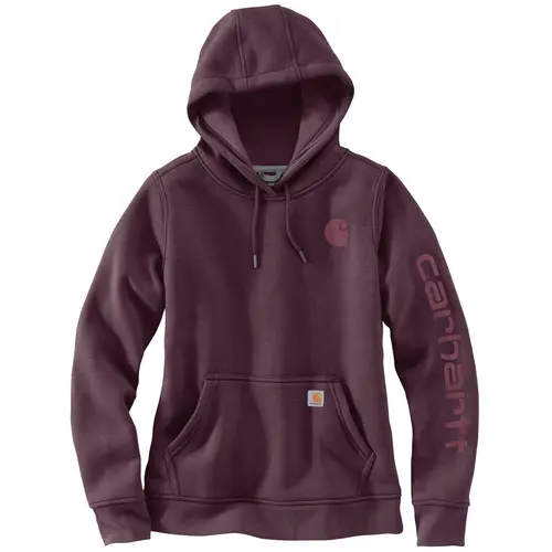 CARHARTT 102791 - Relaxed Fit Midweight Logo Sleeve Graphic Sweatshirt - Deep Cherrywood