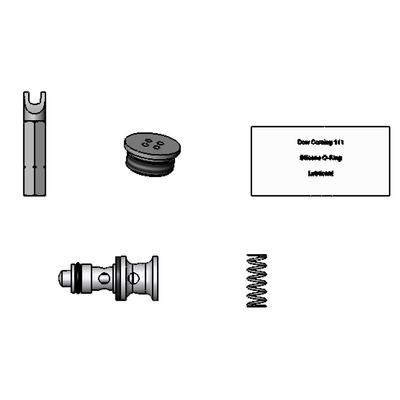 T&S Brass 108V-RK Valve Repair Kit 1/4" Spanner Bit