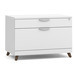 PL1012 TWO DRAWER PERSONAL CABINET- WHITE