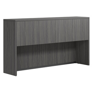 CLAHU2003- Hutch with 4 Laminate Doors- Coastal Gray