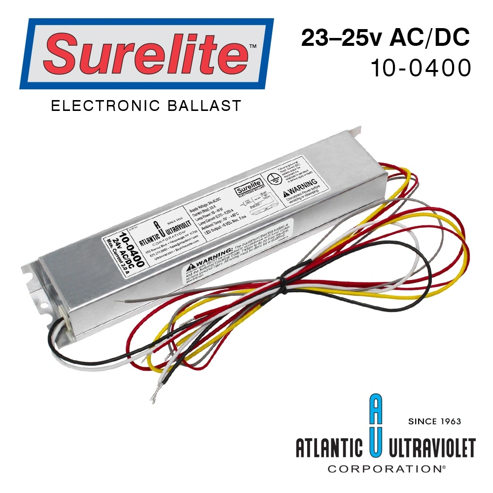 DC24V Power Supply UV Lamp Ballast | DC24-PL1-425-40 For 10-40W Ultraviolet Lamps