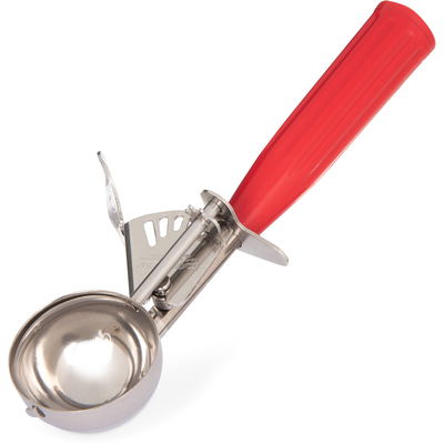 Carlisle 60300-24 1.8 oz Disher with Red Handle