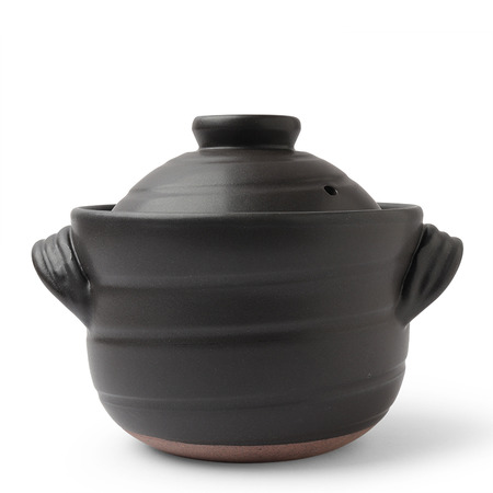 Rice Pot Banko Matte Black 2-go