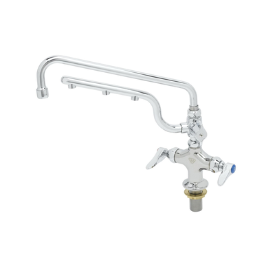 T&S Brass B-0201-U12 ULTRARINSE Single Hole Deck Mount Mixing Fa