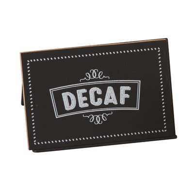 Cal-Mil 3047-2 3"W x 2"D x 2"H Chalkboard Tent Label