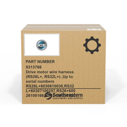 Intelligent Cleaning Equipment - 8313766 - Drive motor wire harness (RS26L+, RS32L+)..Up to serial numbers RS26L+6030610030,RS32L+60307100257,RS26+60026100166,RS32+6003110